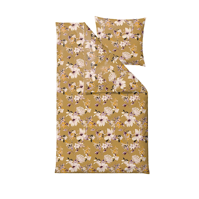 Södahl Organic Sengesæt History Bloom Golden 140x200 cm
