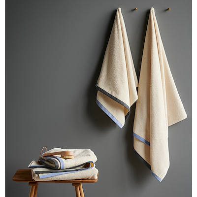 Södahl Contrast Vaskeklud Sky Blue 30 cm