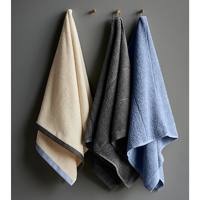 Södahl Contrast Håndklæde Sky Blue 50x70 cm