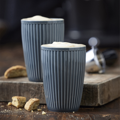 Pillivuyt Plissé termokrus blue 2 Stk. 25 cl