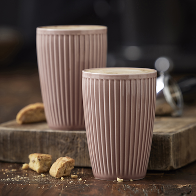 Pillivuyt Plissé termokrus woodrose 2 Stk. 25 Cl