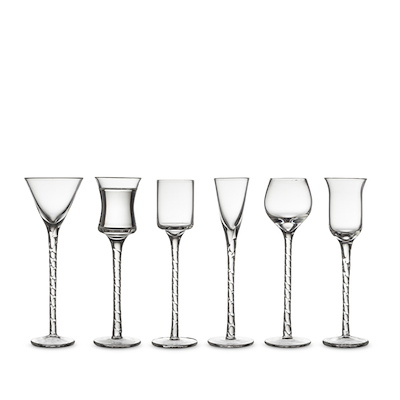 Lyngby glas snapseglas 6 stk.18 cm