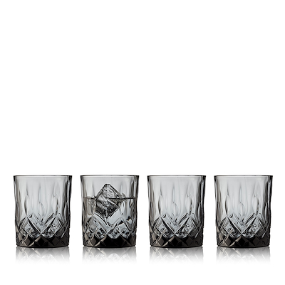 Bowling Arena voksen Lyngby Glas Sorrento whiskyglas blå 32 cl 4 stk. | Kop & Kande