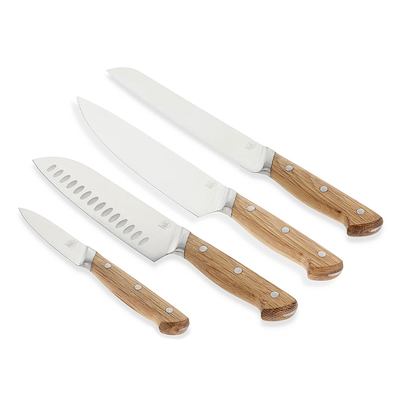 Morsø Foresta knivsæt 4 dele eg