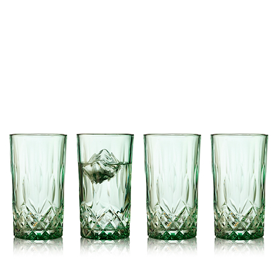 Lyngby Glas Sorrento highball vandglas 38 cl 4 stk.