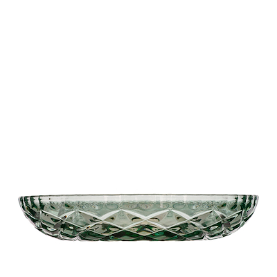 Lyngby Glas Sorrento asiet grøn 4 stk. 16 cm