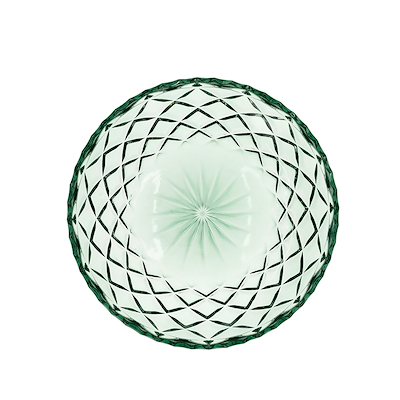 Lyngby Glas Sorrento asiet grøn 4 stk. 16 cm 