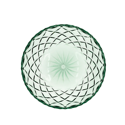 Lyngby Glas Sorrento asiet grøn 4 stk. 16 cm