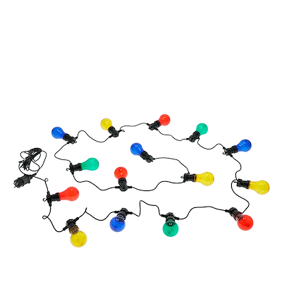 Celebrate udendørs LED lyskæde 9,2 meter mulifarvet