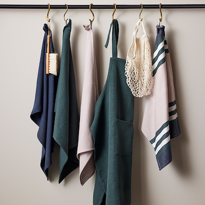 Bastian Diamond viskestykke Cloudy Rose 50x70 cm