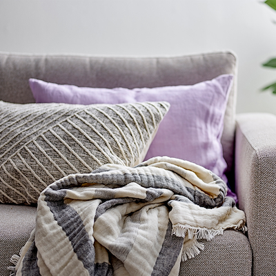 Södahl Diagonal pude offwhite 40x60 cm