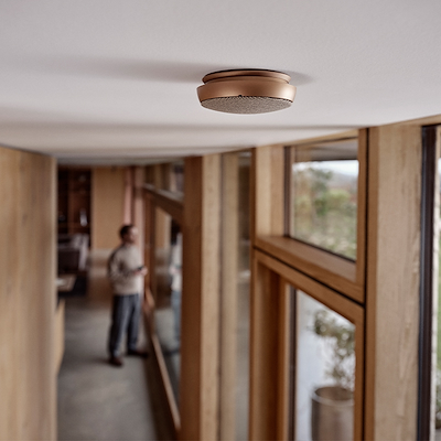 Jacob Jensen røgalarm optisk kobber