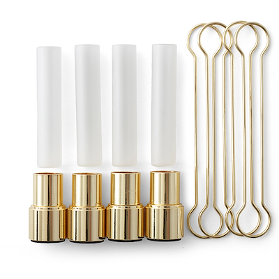 Celebrate Link lysestage med fire glas guld