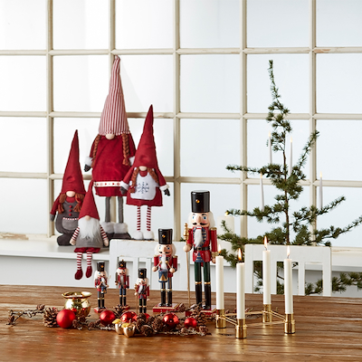 Celebrate Link lysestage med fire glas guld