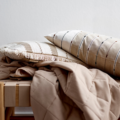 Södahl Essential vattæppe beige 130x170 cm