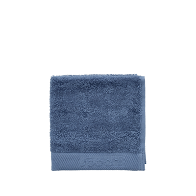 industrialisere kontakt træk uld over øjnene Södahl Comfort Organic vaskeklud blue 30x30 cm | Kop & Kande