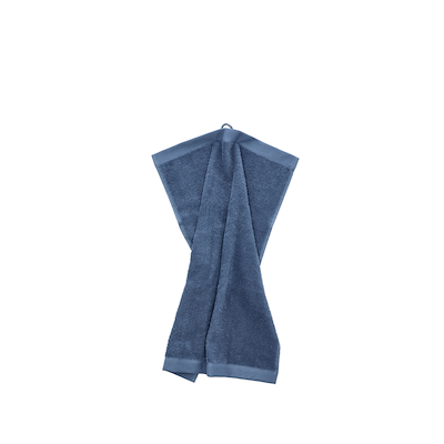 Södahl Comfort Organic håndklæde blue 40 x 60 cm