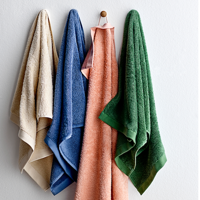 Södahl Organic Comfort håndklæde blue 50x100 cm