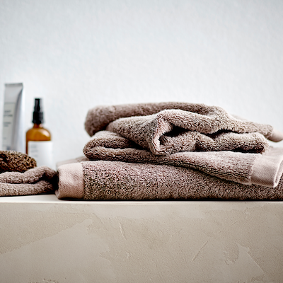 Södahl Organic Comfort håndklæde taupe 50x100 cm