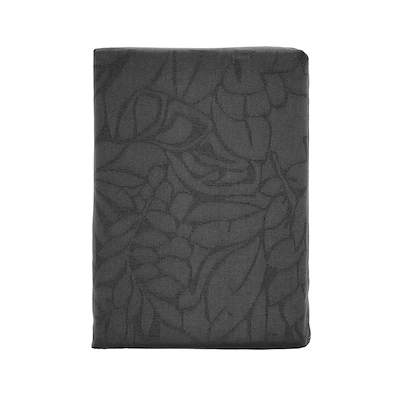 Södahl Abstract Leaves dug askegrå 140x270 cm