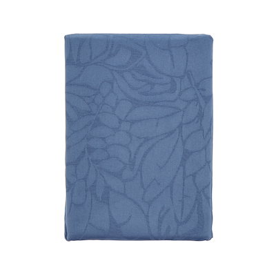 Södahl Abstract Leaves dug blå 140x320 cm