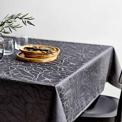 Södahl Abstract Leaves dug ask 140x370 cm