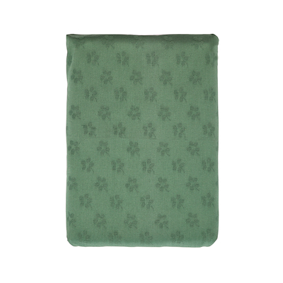 Södahl Forget-me-not damaskdug green 140x320 cm