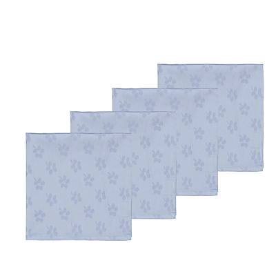 Södahl Forget-me-not damask serviet blå 4 stk.