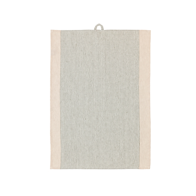 Södahl Statement Stripe viskestykke beige 50x70 cm