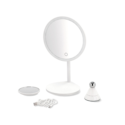 Nordic Sense makeupspejl med lys hvid