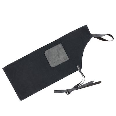 Pillivuyt Gourmet forklæde sort kanvas 88x70 cm