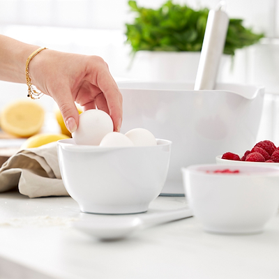 Rosti NEW Margrethe røreskål uden låg hvid 0,5 liter