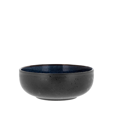 Bitz skål sort/mørkblå 18 cm