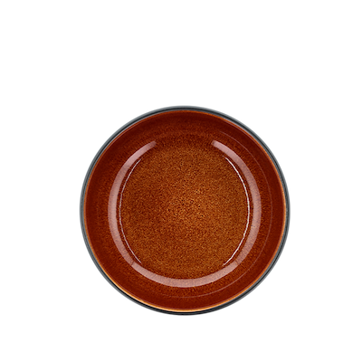 Bitz skål sort/amber 18 cm