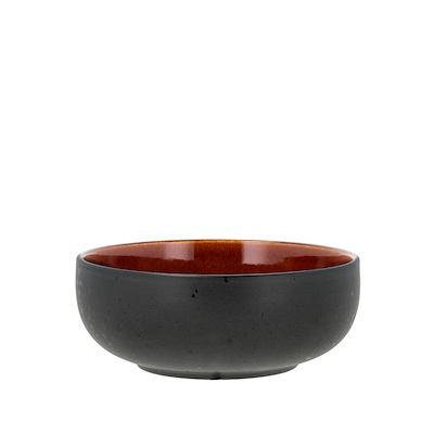 Bitz skål sort/amber 18 cm