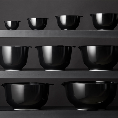 Rosti NEW Margrethe røreskål uden låg carbon black 5 liter