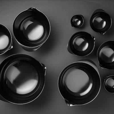 Rosti NEW Margrethe røreskål uden låg carbon black 5 liter