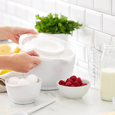 Rosti NEW Margrethe med piskelåg hvid 3 liter