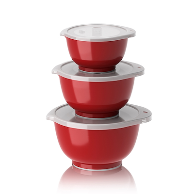 Rosti Margrethe miniskålesæt rød 6 dele