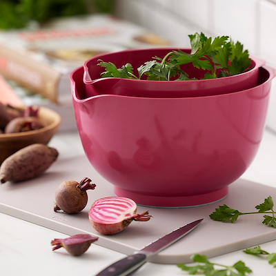 Rosti NEW Margrethe røreskålesæt 4 dele beetroot