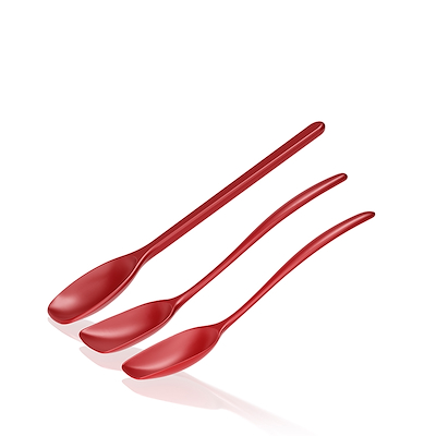 Rosti NEW Classic grydeskesæt 3 dele rød