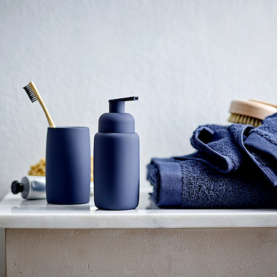 Södahl Organic Comfort håndklæde navy 70x140 cm