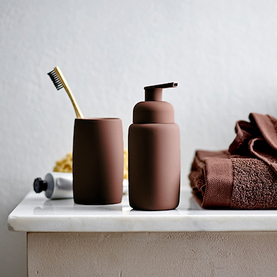 Södahl Mono tandbørsteholder coffee brown