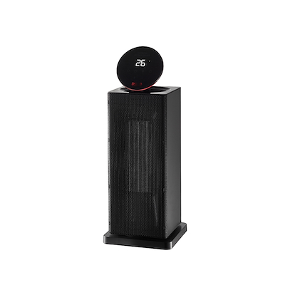 Nordic Sense varmeblæser sort 2000 watt