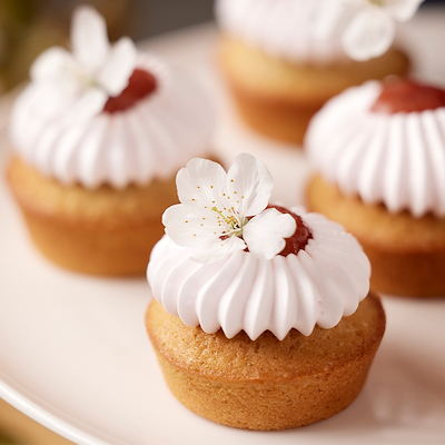 Blomsterbergs muffinform latte stål til 12 stk.