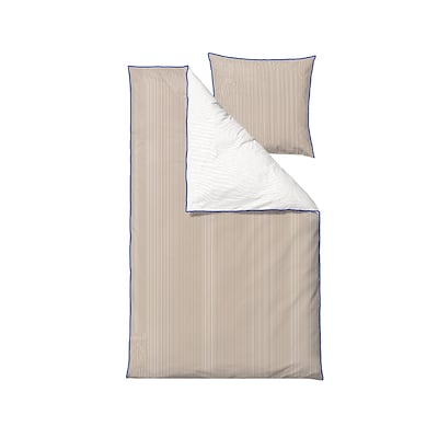 Södahl Organic Frame sengetøj taupe 140x220 cm