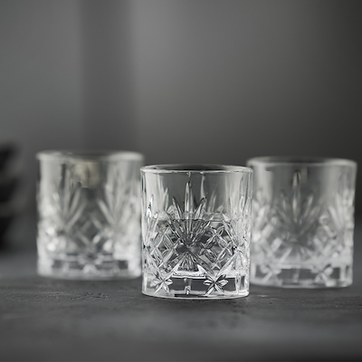 Lyngby Glas Melodia snapseglas 8 cl 6 stk.