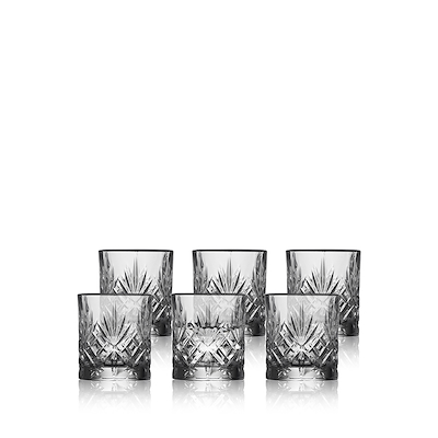 Lyngby Glas Melodia snapseglas 8 cl 6 stk.