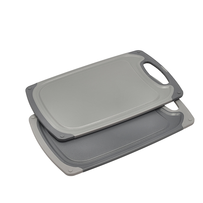 Aldente skærebræt grå 2. stk 31,5x20 cm.