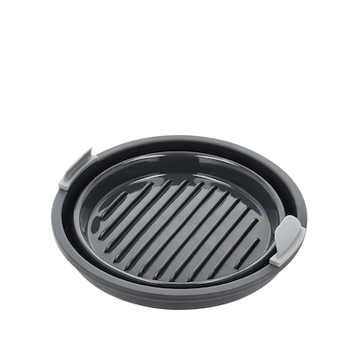 Holm airfryer silikoneform rund sort